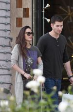 OLIVIA MUNN and Tucker Roberts Out Shopping in Beverly Hills 12/16/2018