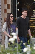 OLIVIA MUNN and Tucker Roberts Out Shopping in Beverly Hills 12/16/2018