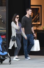 OLIVIA MUNN and Tucker Roberts Out Shopping in Beverly Hills 12/16/2018