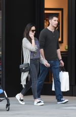 OLIVIA MUNN and Tucker Roberts Out Shopping in Beverly Hills 12/16/2018