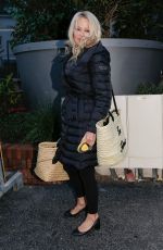 PAMELA ANDERSON Leaves Her Hotel in Paris 11/30/2018
