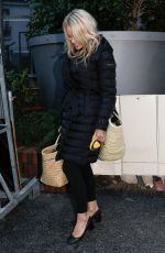 PAMELA ANDERSON Leaves Her Hotel in Paris 11/30/2018