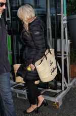 PAMELA ANDERSON Leaves Her Hotel in Paris 11/30/2018