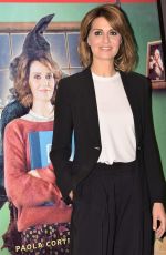 PAOLA CORTELLESI at La Befana Vien Di Notte Photocall in Rome 12/20/2018