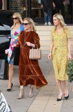 PARIS and NICKY HILTON Shopping at Barney