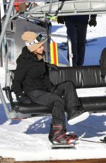 PARIS HILTON and SOFIA RICHIE Out at Slopes in Aspen 12/29/2018