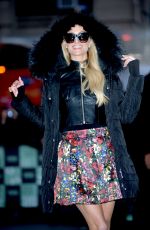 PARIS HILTON Arrives at Build Series in New York 12/19/2018
