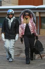 PARIS HILTON Out and About in Aspen 12/29/2018