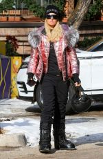 PARIS HILTON Out and About in Aspen 12/29/2018