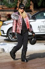 PARIS HILTON Out and About in Aspen 12/29/2018