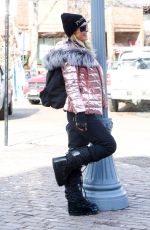 PARIS HILTON Out and About in Aspen 12/29/2018