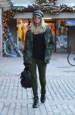 PARIS HILTON Out Shopping in Aspen 12/28/2018