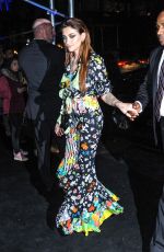 PARIS JACKSON Arrives at Versace Fashion Show in New York 12/02/2018