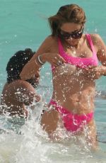 PATRICIA CONTREIRAS in Bikini at a Beach in Miami 12/09/2018