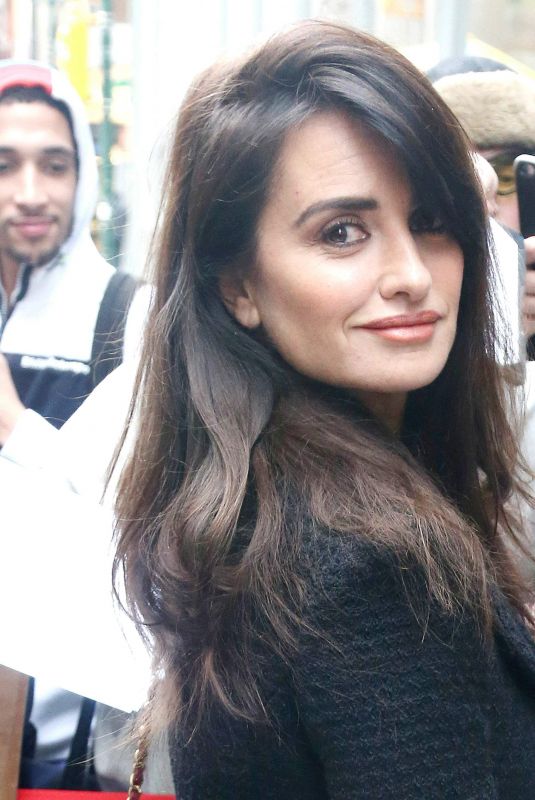 PENELOPE CRUZ Out and About in New York 12/05/2018