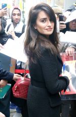 PENELOPE CRUZ Out and About in New York 12/05/2018
