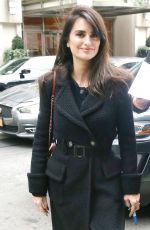 PENELOPE CRUZ Out and About in New York 12/05/2018