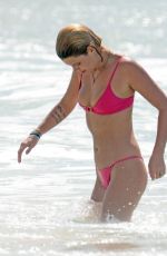 PIXIE GELDOF in Bikini on the Beach in Barbados 12/09/2018