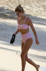 PIXIE GELDOF in Bikni Paddle Boarding in Barbados 12/07/2018