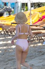 PIXIE GELDOF in Bikni Paddle Boarding in Barbados 12/07/2018