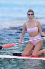 PIXIE GELDOF in Bikni Paddle Boarding in Barbados 12/07/2018
