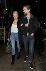 PIXIE LOTT and Jack Guinness Leaves Chicago The Musical in London 12/18/2018