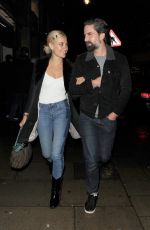PIXIE LOTT and Jack Guinness Leaves Chicago The Musical in London 12/18/2018