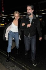 PIXIE LOTT and Jack Guinness Leaves Chicago The Musical in London 12/18/2018