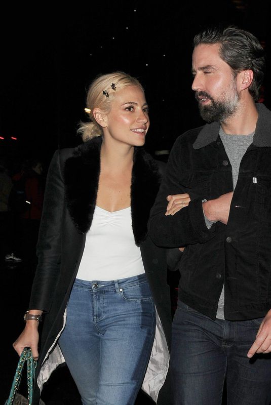 PIXIE LOTT and Jack Guinness Leaves Chicago The Musical in London 12/18/2018