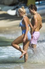 PIXIE LOTT in Bikini at a Beach in Kauai, November 2018