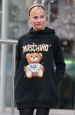 PIXIE LOTT Leaves Her Hotel in Manchester 12/13/2018