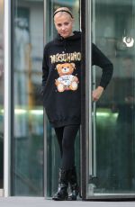 PIXIE LOTT Leaves Her Hotel in Manchester 12/13/2018