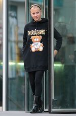 PIXIE LOTT Leaves Her Hotel in Manchester 12/13/2018