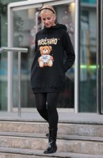 PIXIE LOTT Leaves Her Hotel in Manchester 12/13/2018