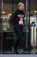PIXIE LOTT Leaves Her Hotel in Manchester 12/13/2018