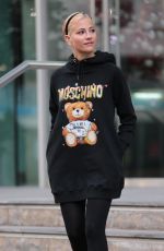 PIXIE LOTT Leaves Her Hotel in Manchester 12/13/2018