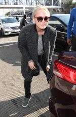 POM KLEMENTIEFF at LAX Airport in Los Angeles 12/11/2018