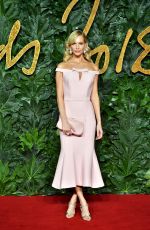 POPPY DELEVINGNE at British Fashion Awards in London 12/10/2018