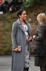 Pregnant MEGHAN MARKLE at Brinsworth House in Isleworth 12/18/2018