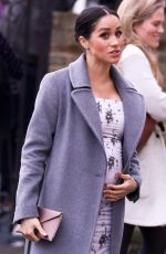 Pregnant MEGHAN MARKLE at Brinsworth House in Isleworth 12/18/2018