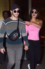 PRIYANKA CHOPRA and Nick Jonas Arrives at Airport in Mumbai 12/12/2018