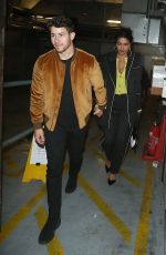 PRIYANKA CHOPRA and Nick Jonas at Delaunay Restaurant in London 12/22/2018