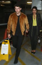 PRIYANKA CHOPRA and Nick Jonas at Delaunay Restaurant in London 12/22/2018