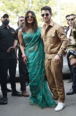 PRIYANKA CHOPRA and Nick Jonas at Jodhpur Airport in India 12/03/2018