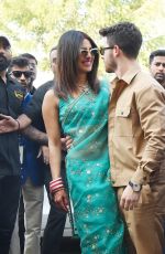 PRIYANKA CHOPRA and Nick Jonas at Jodhpur Airport in India 12/03/2018