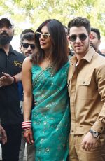 PRIYANKA CHOPRA and Nick Jonas at Jodhpur Airport in India 12/03/2018