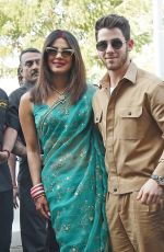 PRIYANKA CHOPRA and Nick Jonas at Jodhpur Airport in India 12/03/2018