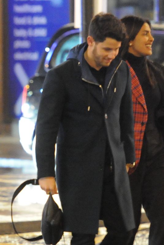 PRIYANKA CHOPRA and Nick Jonas at Ritz Casino in London 12/27/2018
