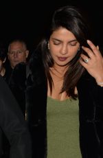 PRIYANKA CHOPRA and Nick Jonas at Sketch Restaurant in London 12/28/2018