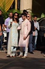 PRIYANKA CHOPRA and Nick Jonas at Wedding Celebrations in Mumbai 11/28/2018